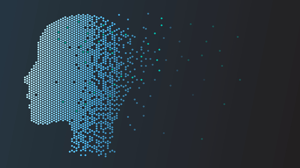 hode i profil som smuldrer opp